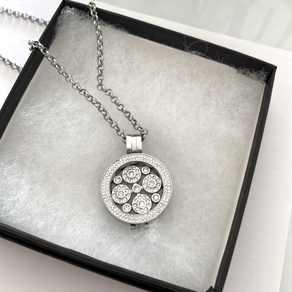 Silver plated locket
